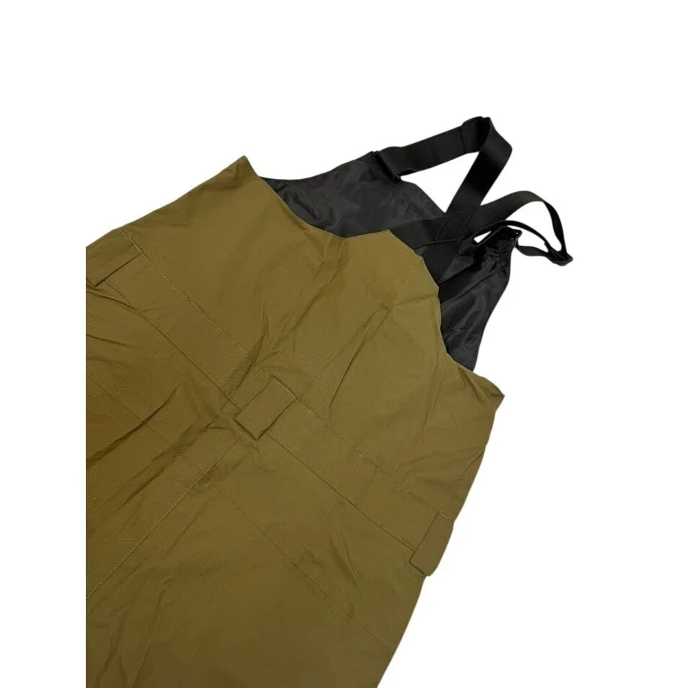 The North Face Freedom Bib Mens Military Olive Snowboard Ski Pants MEDIUM NWT
